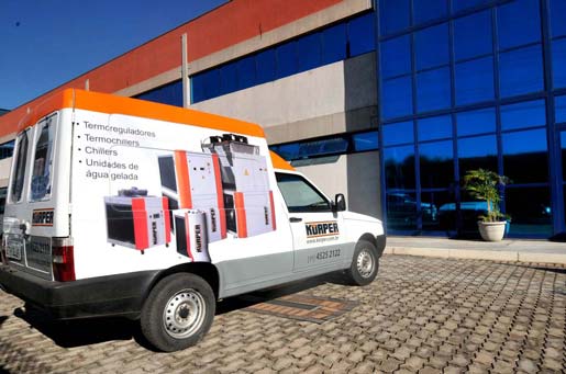 Manutenção preventiva em chiller
