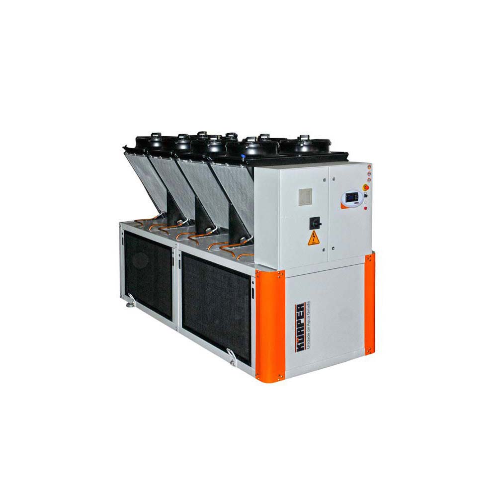 Refrigeração industrial com chiller