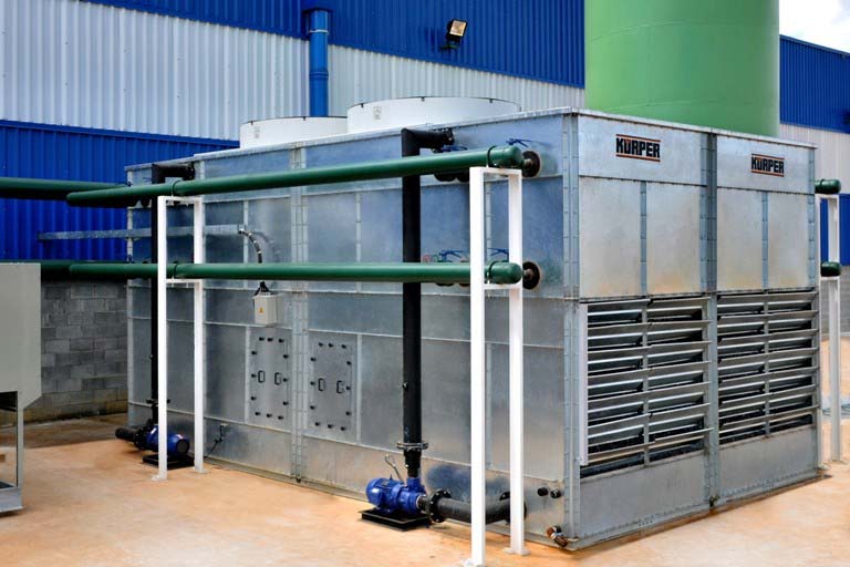 Torre de resfriamento em inox